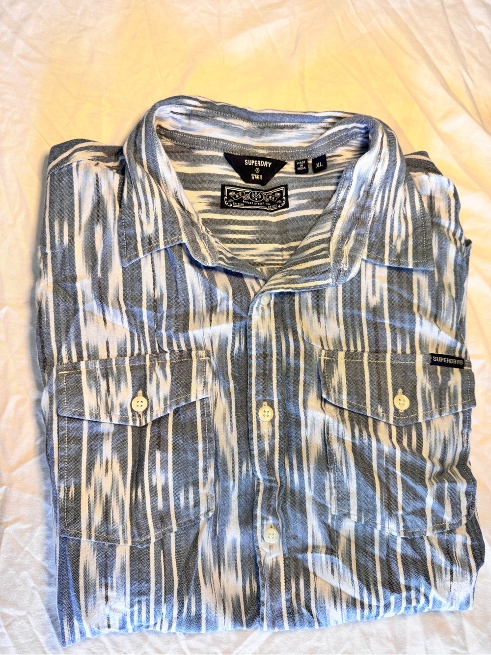 SuperDry Button Up- Men’s Size XL